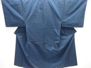 未使用品　手織り紬男物着物アンサンブル(キングサイズ)